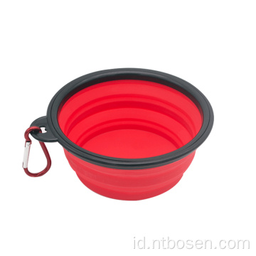 Eco-friendly Non-Poisonous Healthy Portable Silicone Pet Bowl